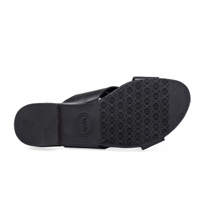 Women Sandals LS-10 CCO Black Leather